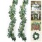 Fake Artificial Eucalyptus Garland Wreath Greenery Leaf Vine Wedding Plant Decor